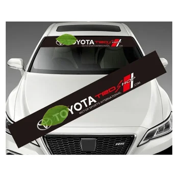Custom logo car windshield sticker design Waterproof PVC Vinyl car sticker design For Car Windshield Banner