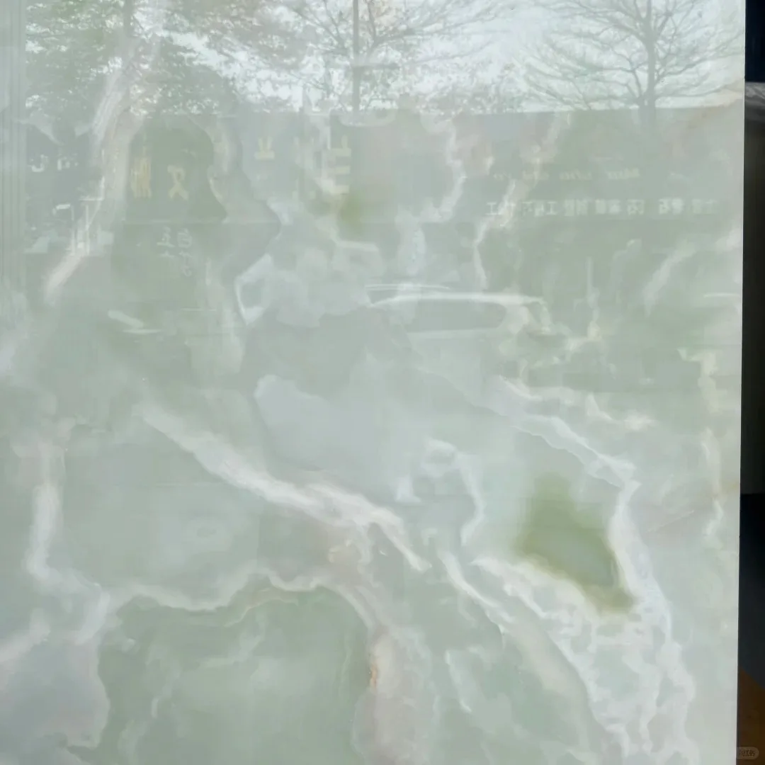 product modern green onyx jade glowing marble coffee table translucent stone for living room-1