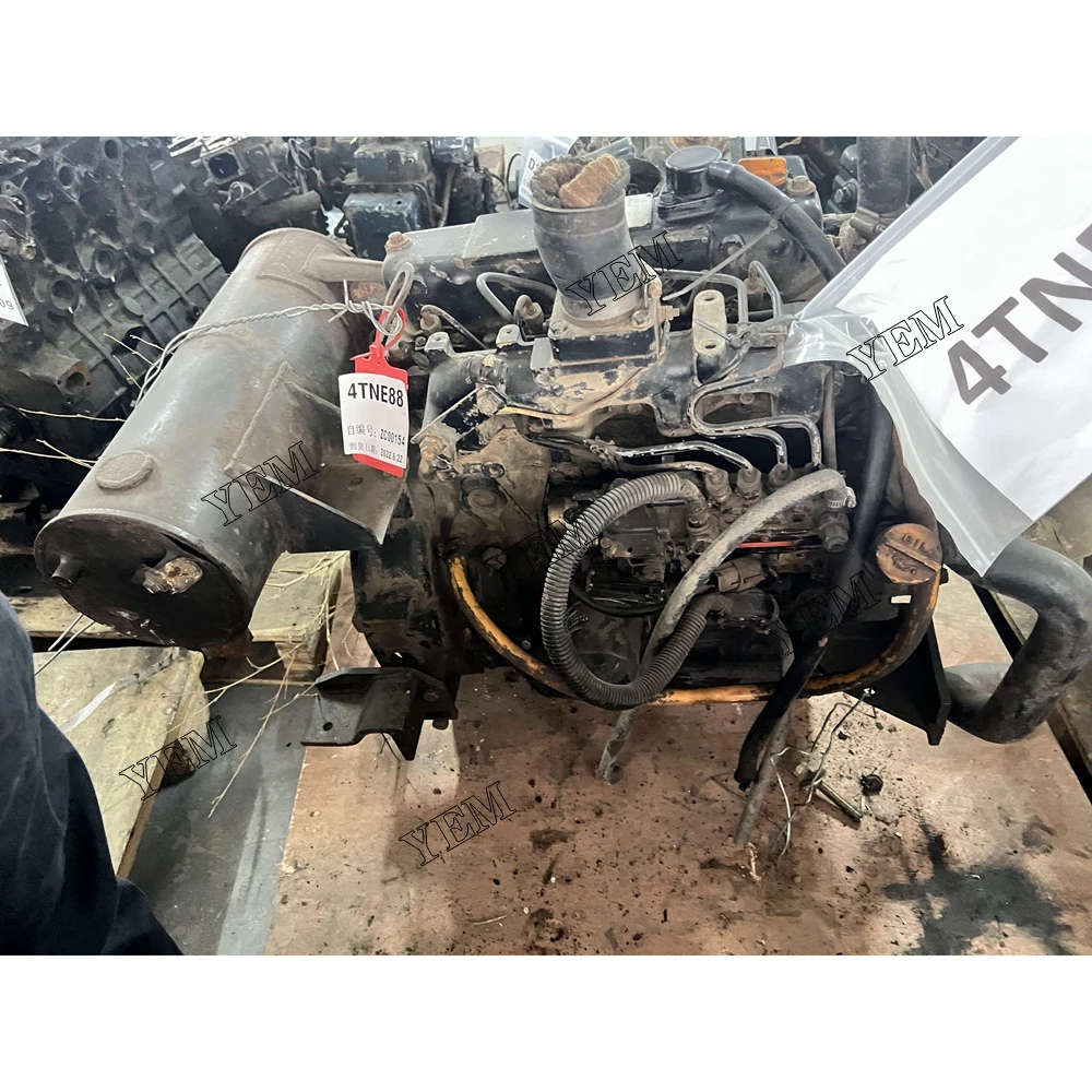 For Yanmar 4TNE88 Complete Engine Assembly Used 2