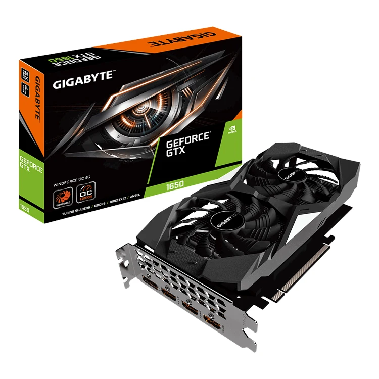 Clunky frequently Infidelity GIGABYTE - NVIDIA GTX 1650 WINDFORCE OC 4G Graphics Card -Alibaba.com