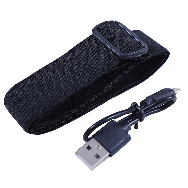 Суперъяркий светодиодный налобный фонарь с USB, 3 режима освещения, регулируемый ремешок, водостойкий IPX5, налобный фонарь для кемпинга, походов