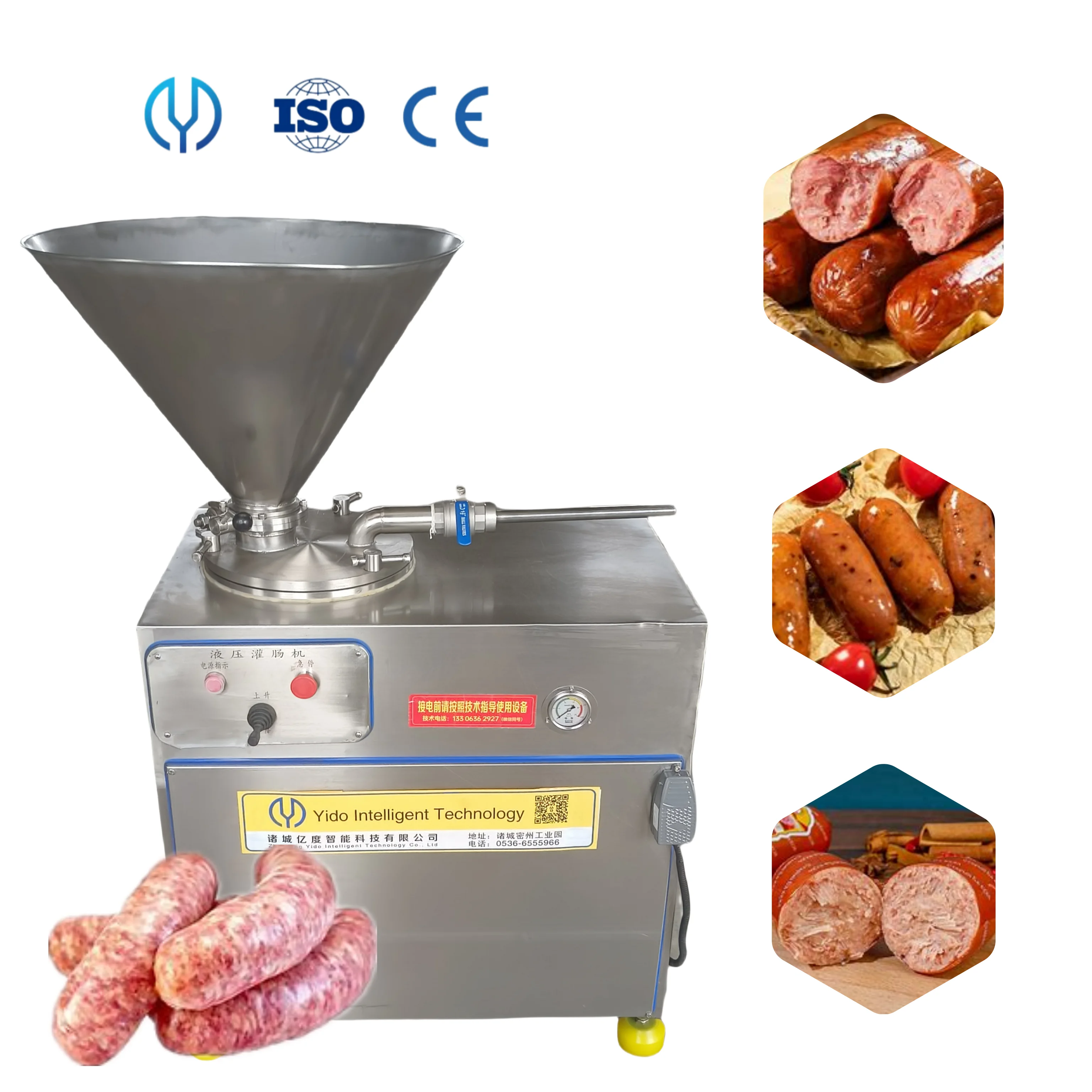 Промышленная электрическая салями из нержавеющей стали