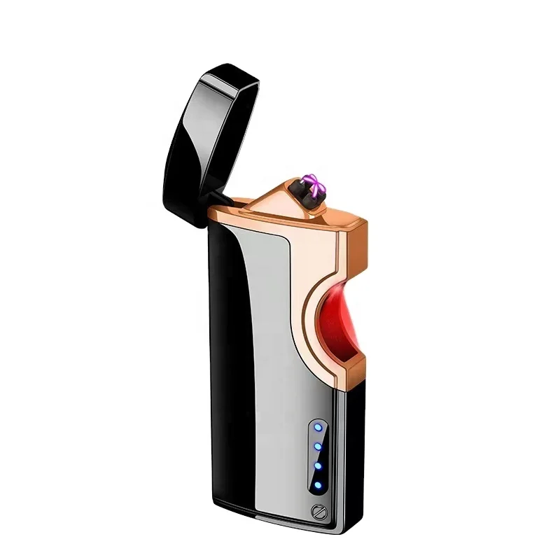 Jiaxin популярная инфракрасная Лазерная Индукционная сенсорная USB Зажигалка с двойной дугой дуговая электрическая плазменная зажигалка выемкой