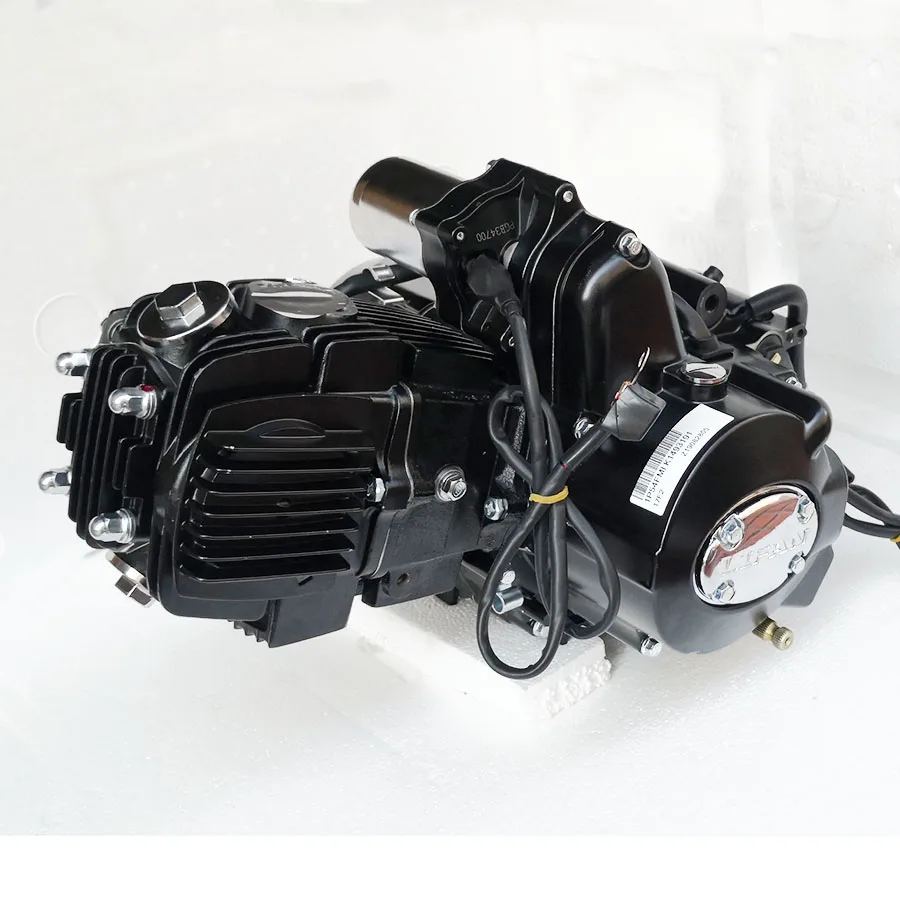LiFan 125cc Horizontal Engine 3+1 Reverse Gear Automatic Clutch Electric and Kick Start for ATV Go Kart Using