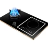 2200W induction cooker with left gas and right electricity