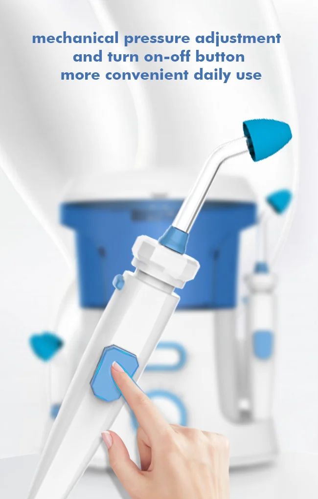 10 уровней давления воды нитью зубная щетка и носовой ирригатор для полости рта воды ирригатор 8 струи воды советы для каждого члена семьи 600 мл Электрический ирригатор носовой