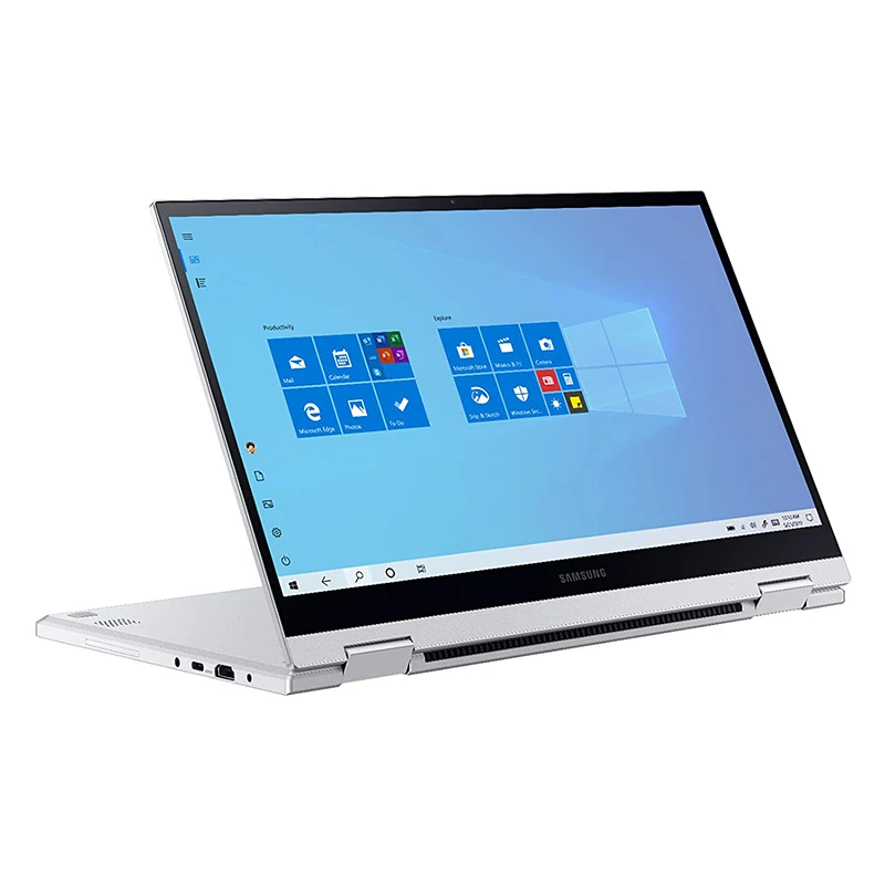 For Samsung Galaxy Book Flex Alpha Touch-Screen Laptops 10th Gen Core I5-10210U 8GB 256GB SSD Backlit KB Notebook Computer Used