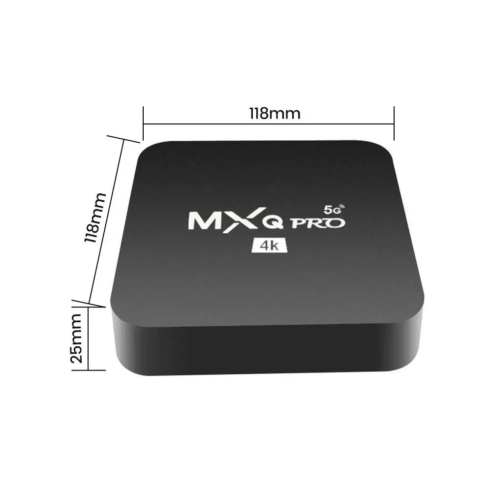 Mxq Pro Smart Tv Box Android Dual Wifi 1gb Ram 8gb Rom 3d Youtube Media