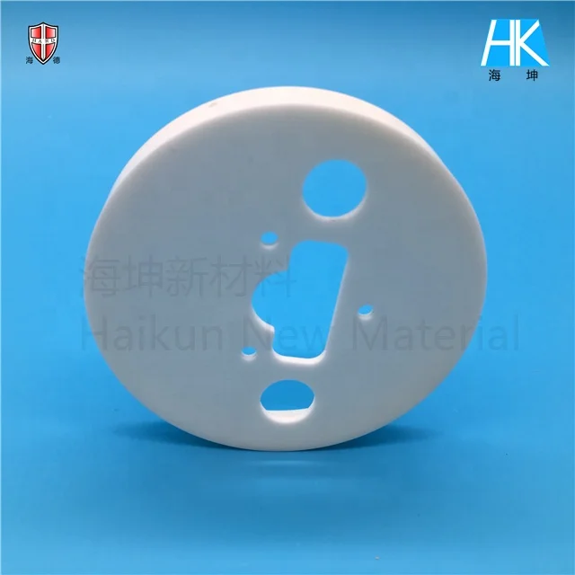 MAC3-16048 Machinable Ceramic Disc - 3" Diameter X 1" Thick For Prototyping & High-Temp Applications