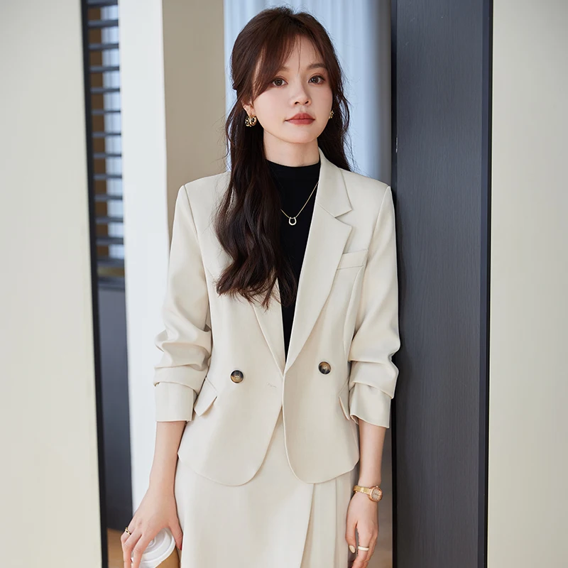 Elegant Career Uniforms Office New Design Pants Suits