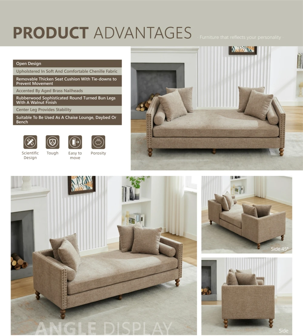 Elvarenae Marienne Chaise Bench — product detail