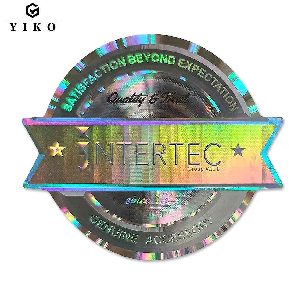 product custom printing security eggshell seal stickers destructible eggshell paper label with security serial number and hologram stamp-10