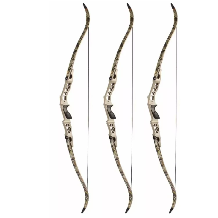 Hi Top 64" Archery Traditional Hybrid Archery Longbow 45 Lb Recurve Bow Korean Bow and Arrow Set for Training Junior