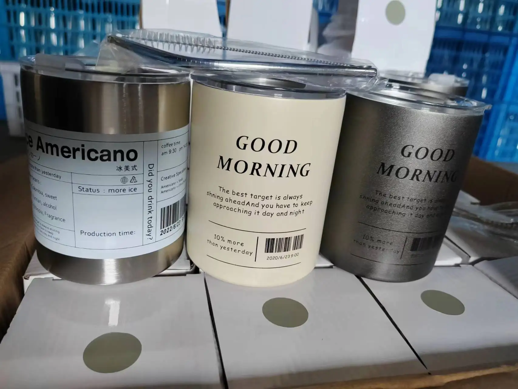 12oz 20oz America Personalized Tumblers Hot Selling Coffee Cup Mug Party Tumblers Bulk Tumblers