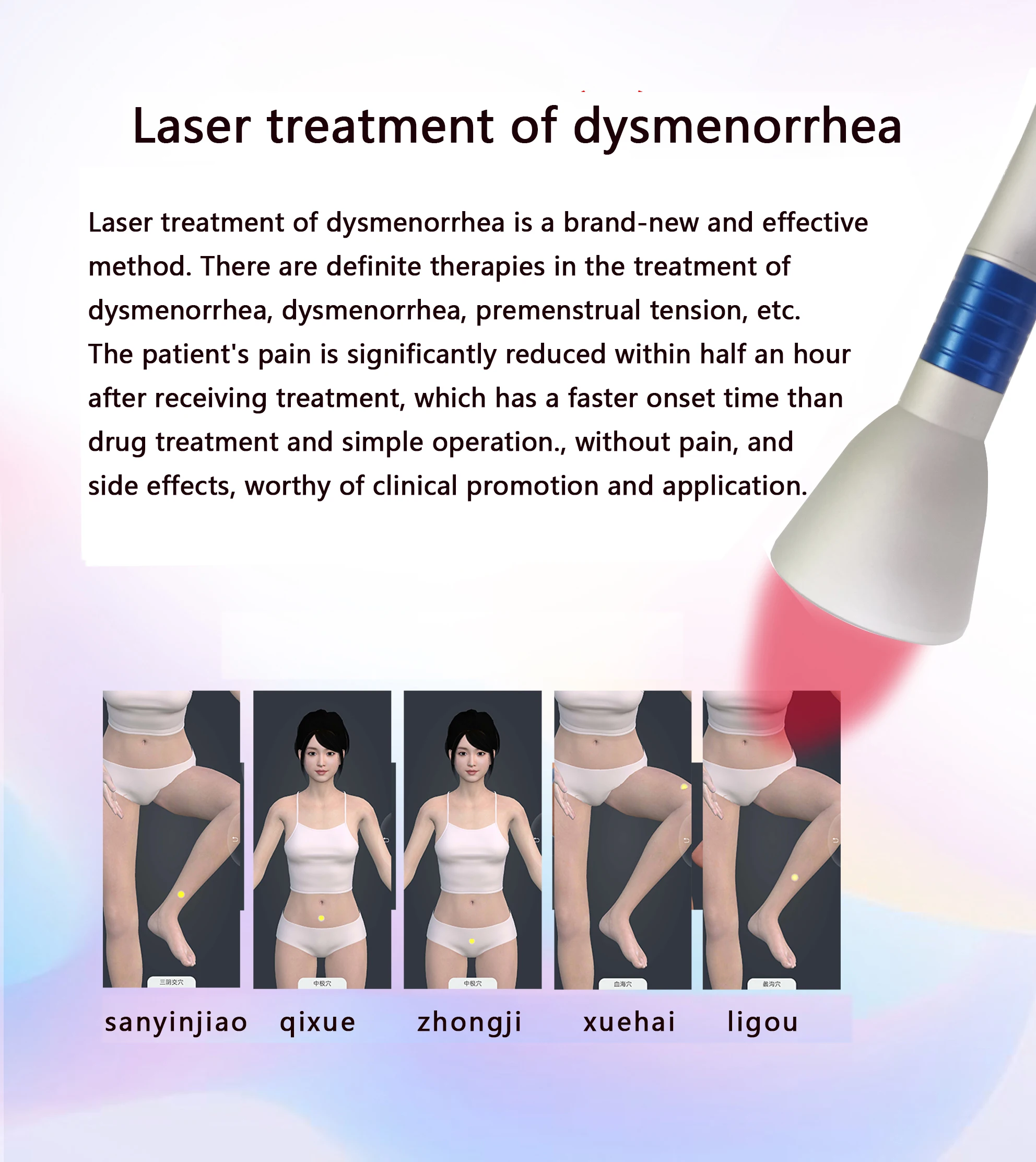 Fornecimento de fábrica de fisioterapia a laser 980 nm 810 nm para alívio da dor no ombro, joelho, redução da dor corporal, dispositivo de laser de diodo