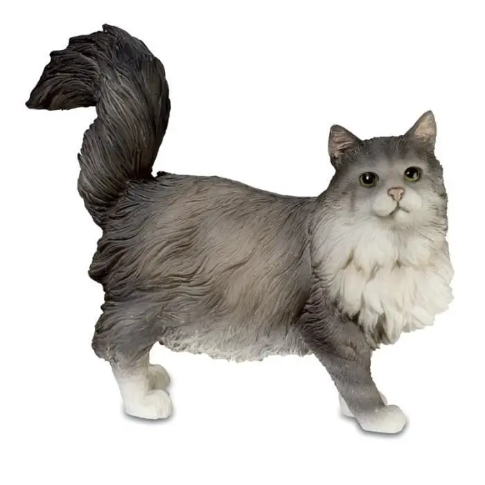 Maine Coon Bạc Tabby Bức Tượng Mèo Gốc - Buy Mèo Bức Tượng 