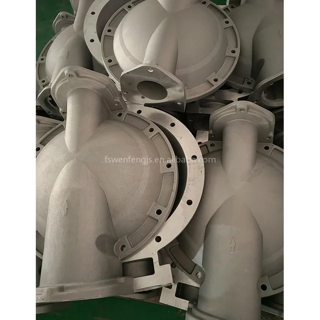 CNC Machined Diaphragm Pump Housing with ±0.05mm Tolerance Sewage Treatment