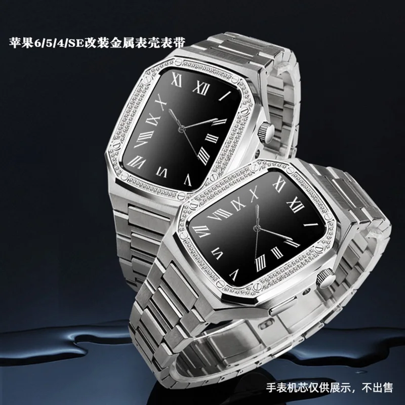 Nuovo Prodotto Idee 2021amazon Top Seller Lusso Apple Orologio Cassa In  Acciaio Inox Copertura - Buy Cassa Apple Watch Cassa Apple Watch In Acciaio Cassa  Apple Watch 40mm Cassa Apple Watch Serie