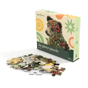 Custom Children Kids Paper Jigsaw Puzzle Game Toys for Kids Children