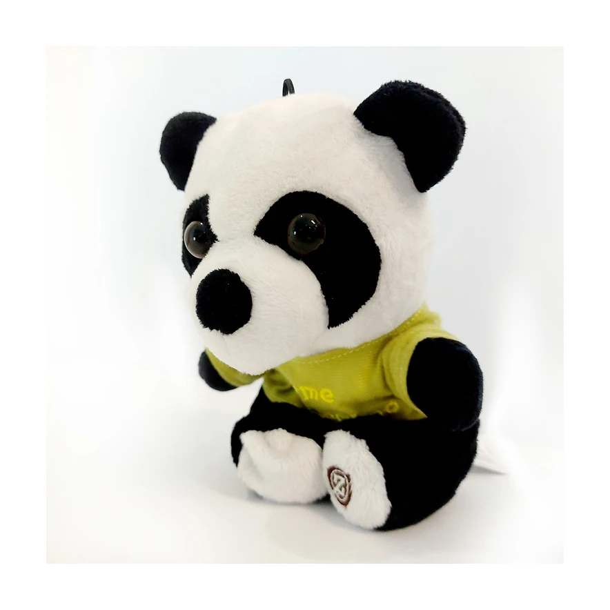 economical custom design baby toys soft panda bamboo