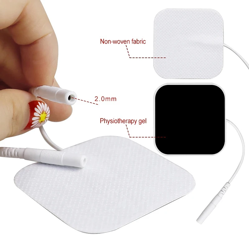Silicone Material Tens Adhesive Electrode Pad Body Slimming Handheld