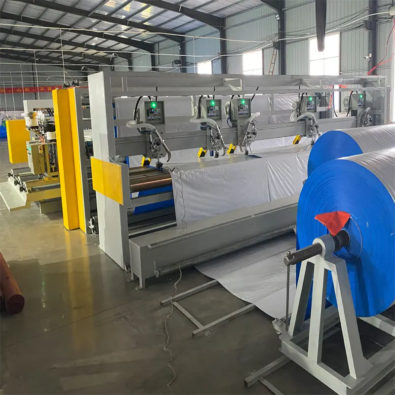 Tarpaulin Cutting Machine Canopy Sealing Machine Canvas Eyeleting Machine