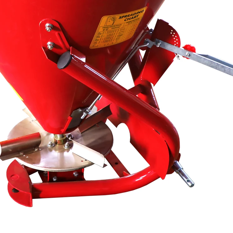 ISO-Accredited 3-Point Linkage Tractor PTO Mounted Stainless Steel Fertilizer Salt & Sand Spreader