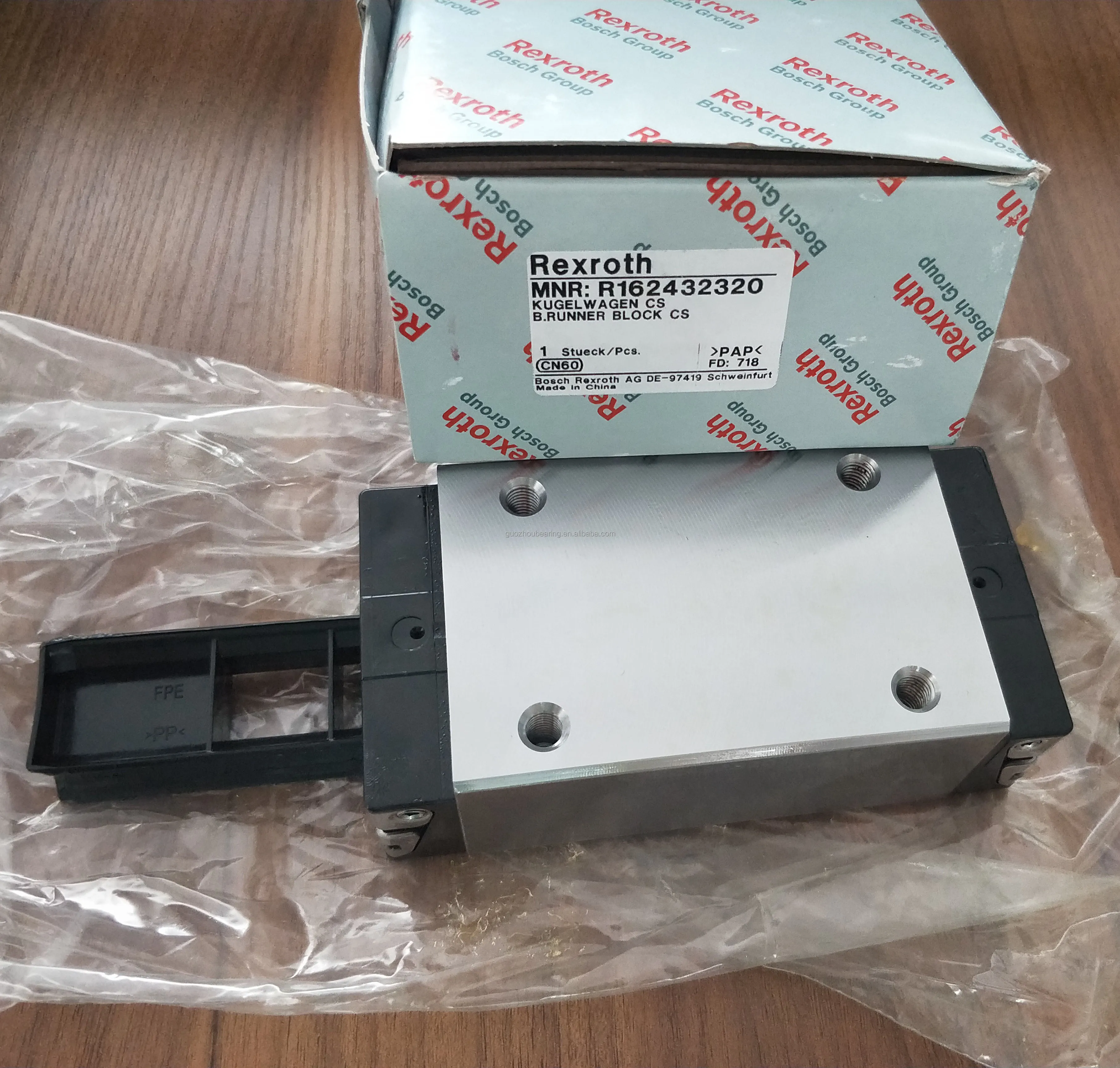 Original Rexroth Linear Guide Slide Block R162471420  R 162471420