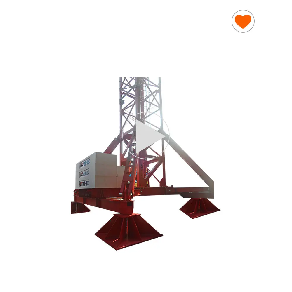 ボギー付きタワークレーンスペアパーツトラベリングシャーシ