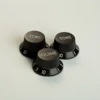 Ensemble de capuchons de bouton noir 2T1V
