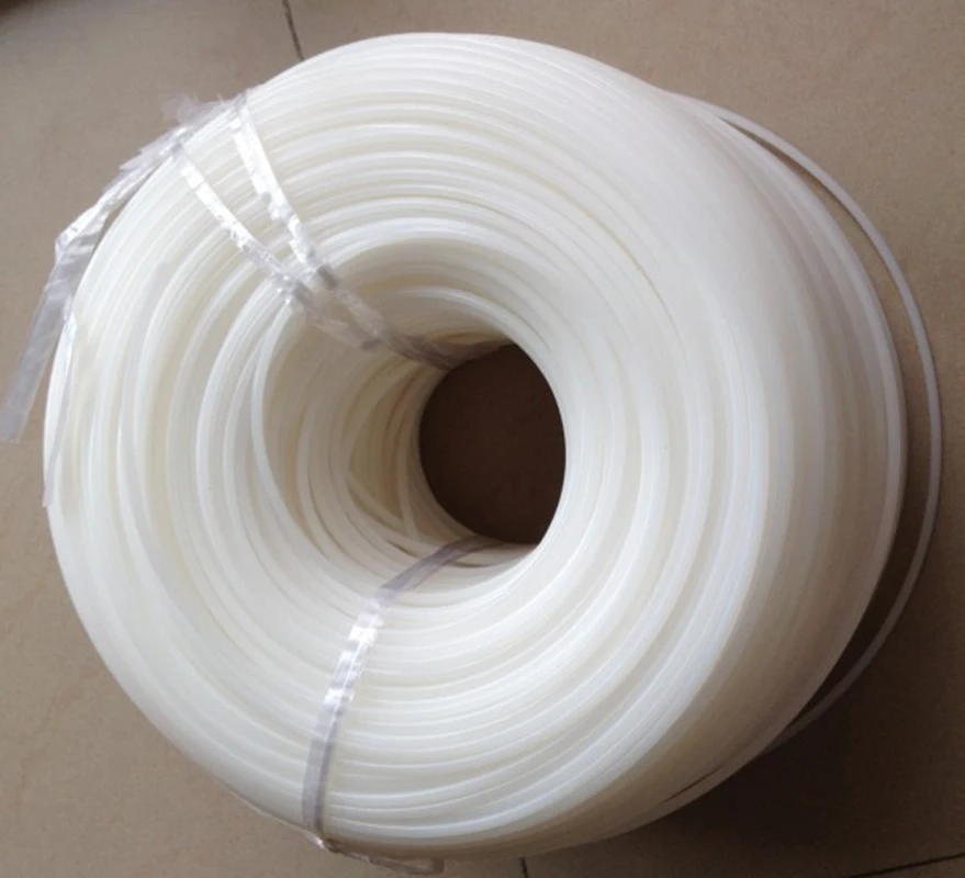 5KG/Roll High Density Polyethylene (HDPE) Polypropylene (PP) Black/White Welding Rod 1/8" Dia -.125" 4mm for Plastic Extruder