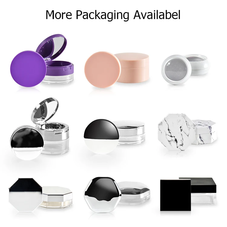 2021 New Trend Face Setting Powder Wholesale  Bulk Talc Free Makeup Translucent Loose Private Label Face Powder Setting Powder