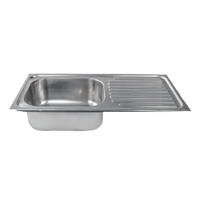 new arrival small stainless steel drain board kitchen sinks panel