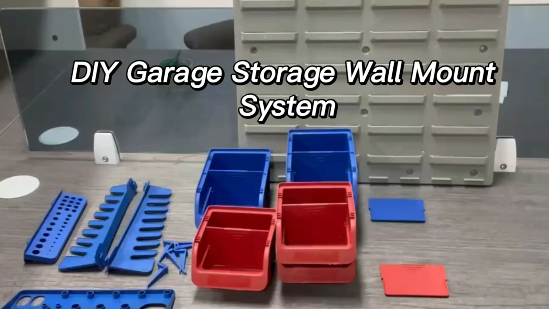 Factory Wholesale Wall Control Small Plastic Box Storage Organizer Tool