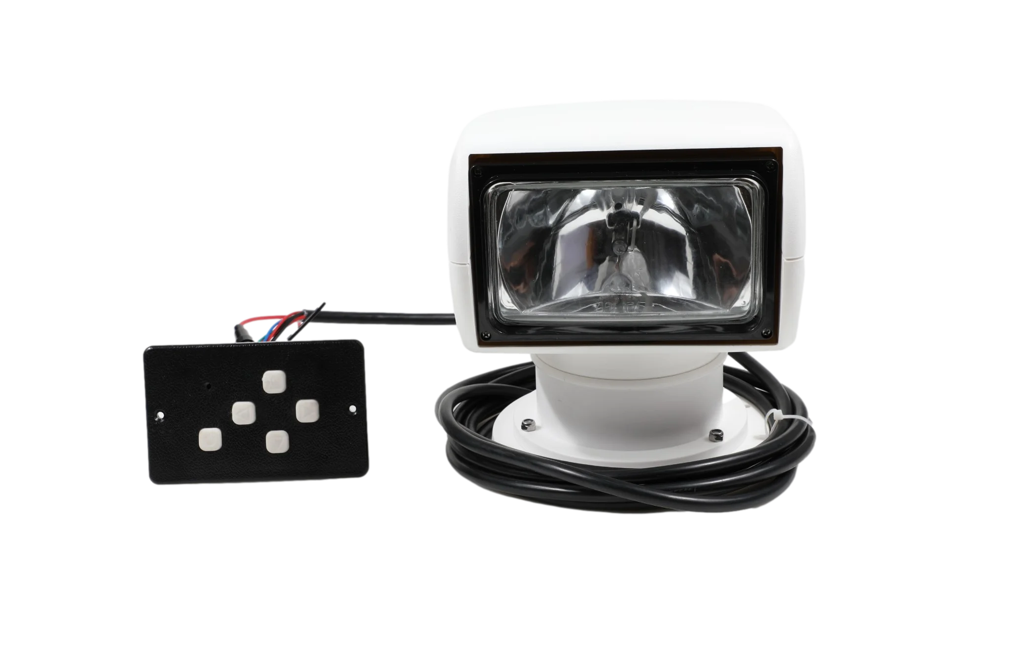 Boat Spotlight,Rotate Remote Control Spot Light,Marine Halogen Search