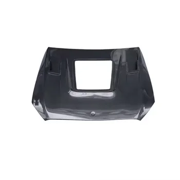 Carbon Fiber Engine Bonnet For C200 C180 C300 C260 C Class W205 2015-2021 AMG C63 Transparent Front Engine Hood