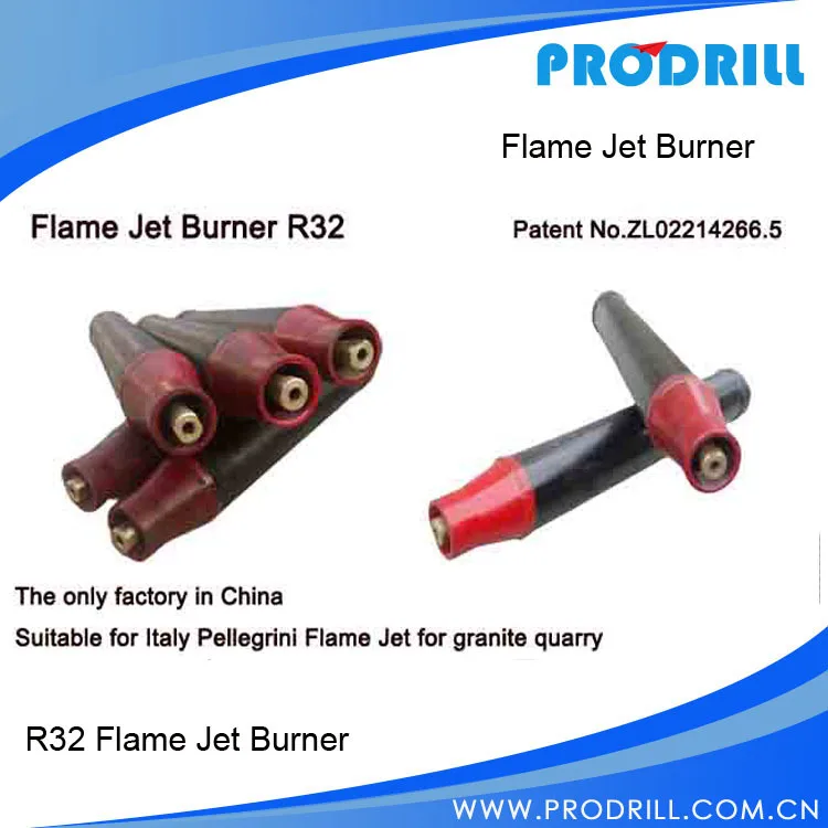 Prodrill R32 Flame Jet burner Cutting Machine for Granite Quarry Cutting  Efficiently
