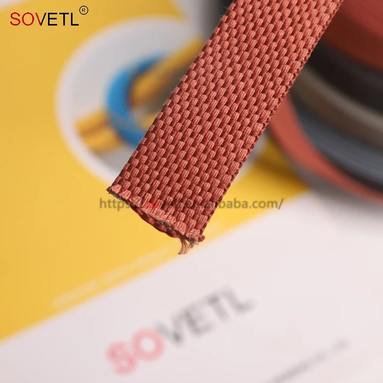 Woven Combination Canvas Belt with Conductive Webbing for Pendant Light