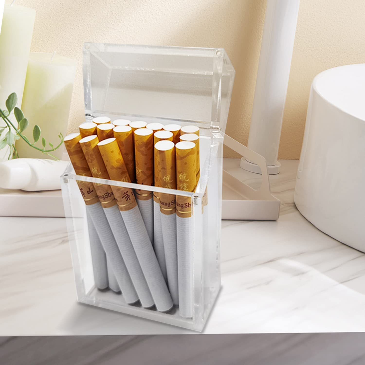Clear Acrylic Cigarette Display Box