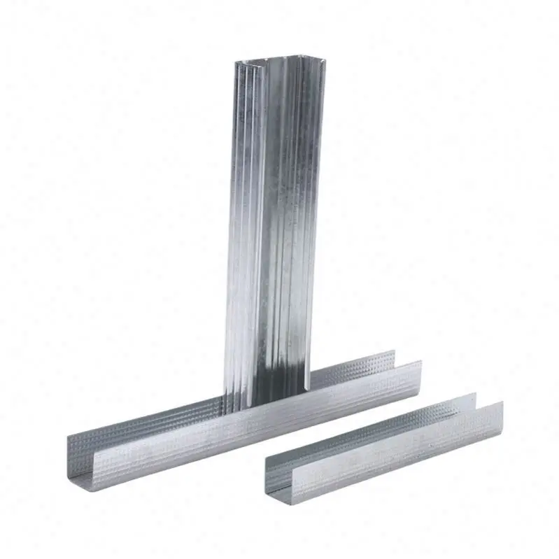 Light Gauge Keel Stud Track c Channel Steel Metal Ceiling System Drywall Metal Stud CD UD UW CW Steel Ceiling System