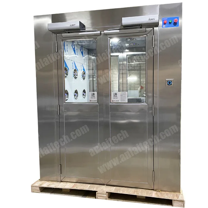 2023 Novo Estilo Porta de Vaivém Câmara de Ar Limpa para Sala Limpa Modular e LAB