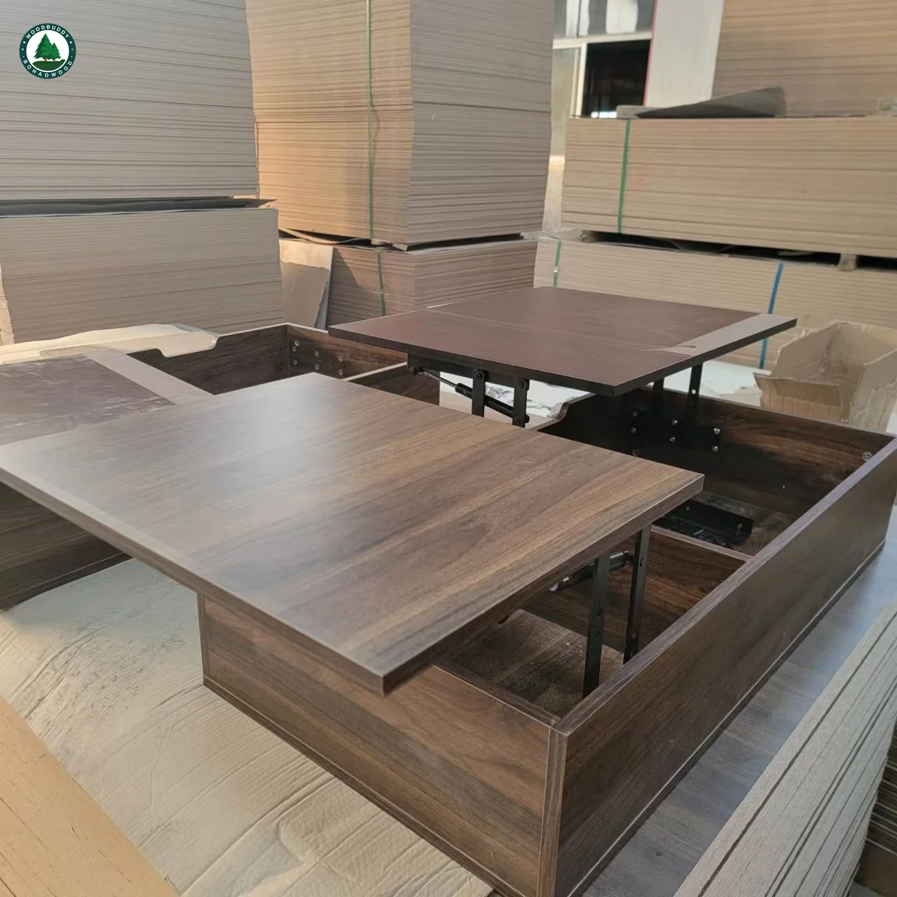 Customization MDF Composite with Cardboard Honeycomb Core Board for Furniture Boards
