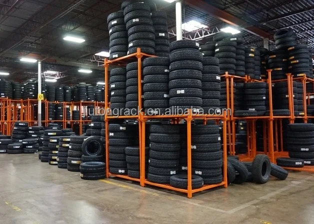Stackable Tire Racks - Durable & Portable Storage Solutions
