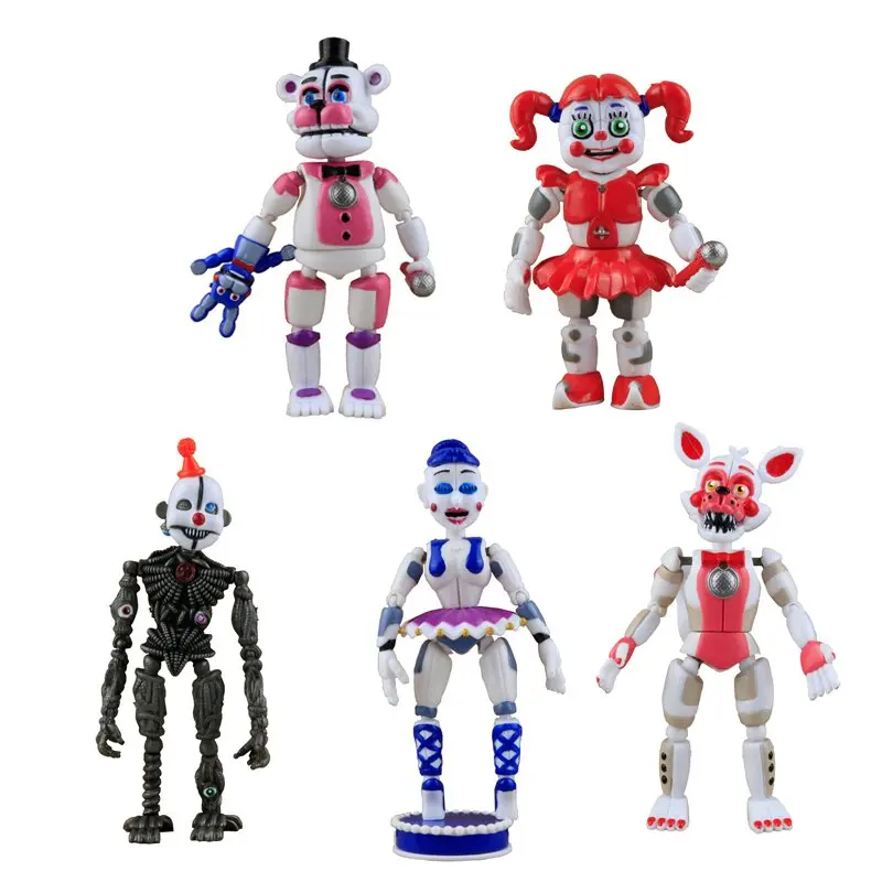 Characters Five Nights Freddys - 6 Pcs/set Anime Figure Action Pvc