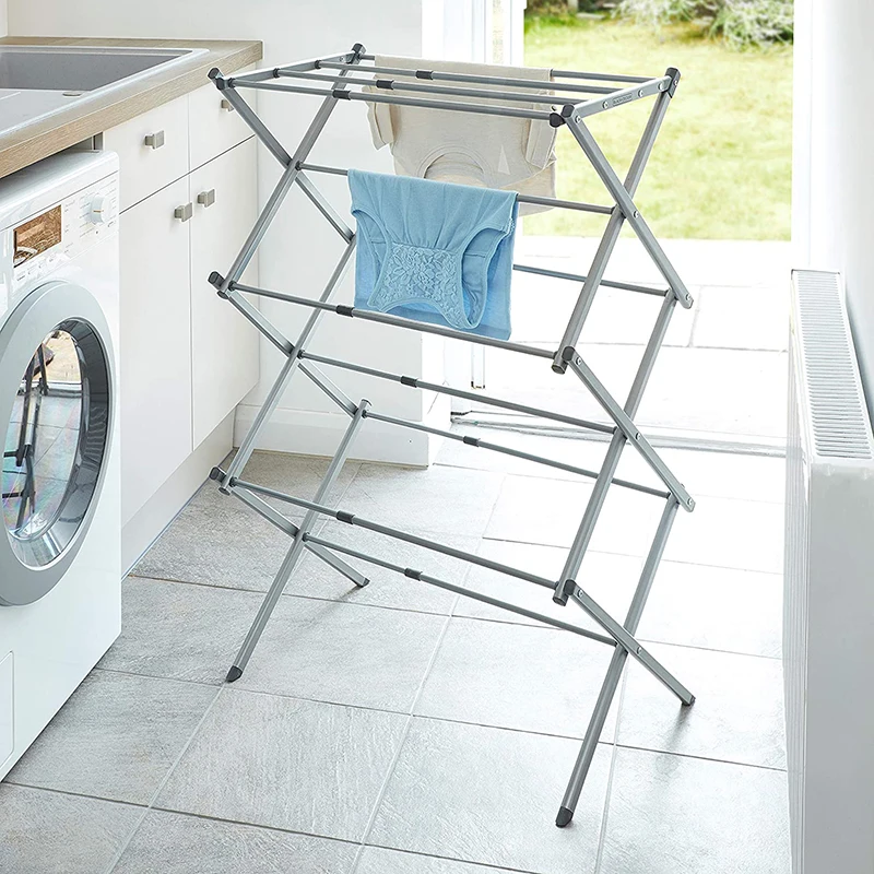 Folding Clothes Drying Rack Rackspace 20M Drying Space Fold Rack Clothes Heavy Duty Clothing Racks| Alibaba.com