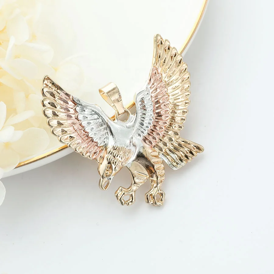 Eagle Pendant Hip Hop Jewelry Charm Animal Pendants A Symbol Of Bravery  Strength And Victory 18k - Buy Eagle Pendant,Miraculous Medal,Hip Hop  Jewelry Pendants Product on 