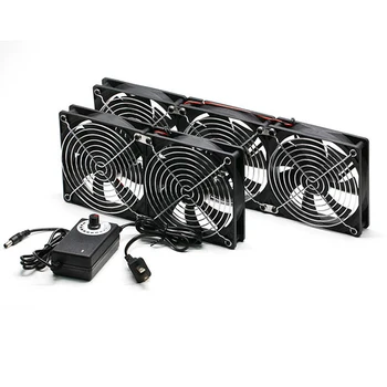 DC 12v brushless axial cooling fan 120mm 12025 120x120x25mm 5-inch strong cooler high-speed cooling fan