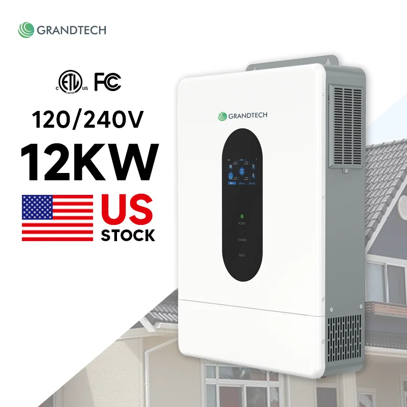 Grandtech גרסה אמריקאית 12 קילוואט 16 קילוואט ממיר שמשי היברידי חד שלבי 5 קילוואט 6 קילוואט 8 קילוואט 10 קילוואט 12 קילוואט 16 קילוואט ממיר היברידי מחוץ לרשת