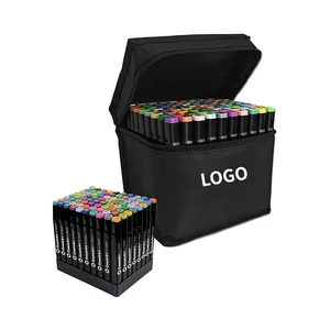 Double-Headed Alcohol Ink Marker Art Pen Set 12 24 30 36 40 48 60 80 120 168 262  Set Colors for Drawing and Pen Art