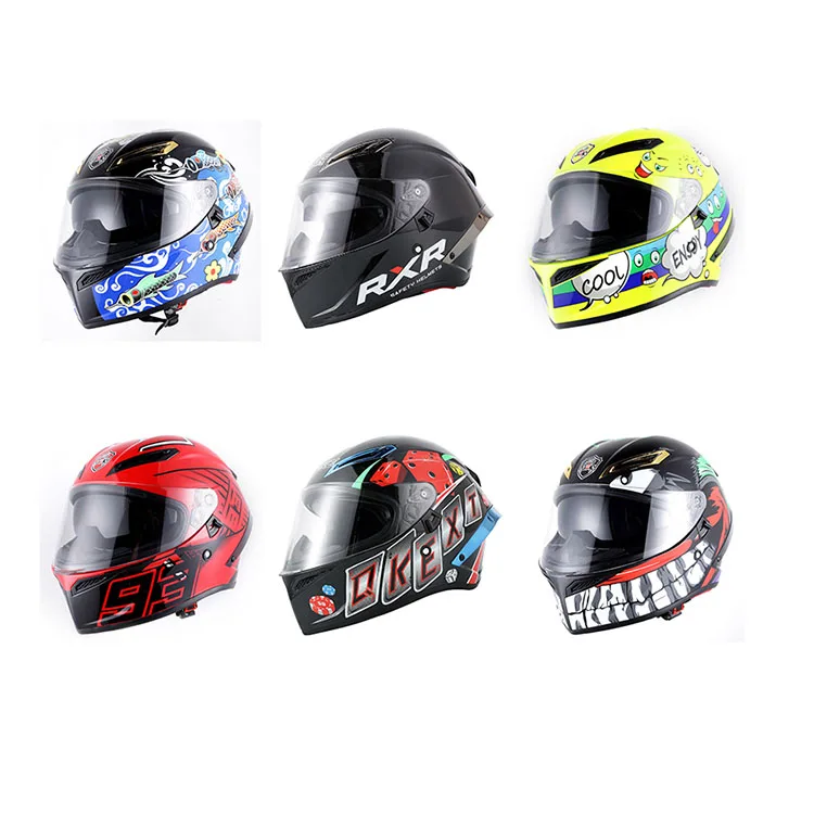 China Retro Helmet Full Face Karting Helmet Motorcycle Helmets